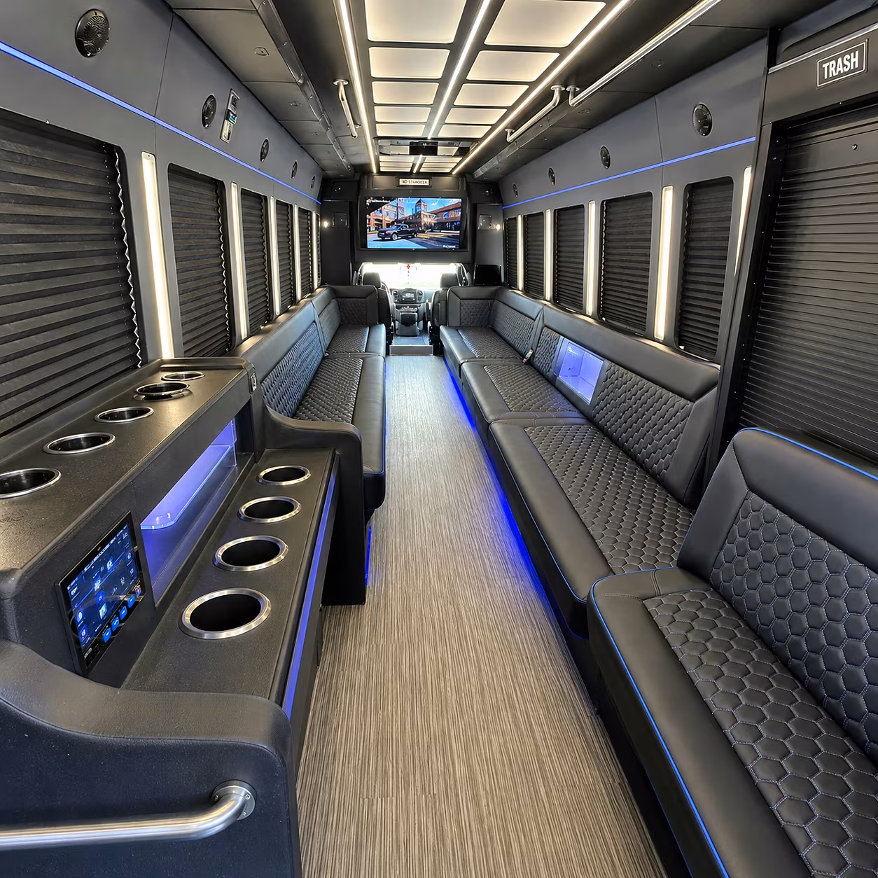 dearborn party bus rentals inside
